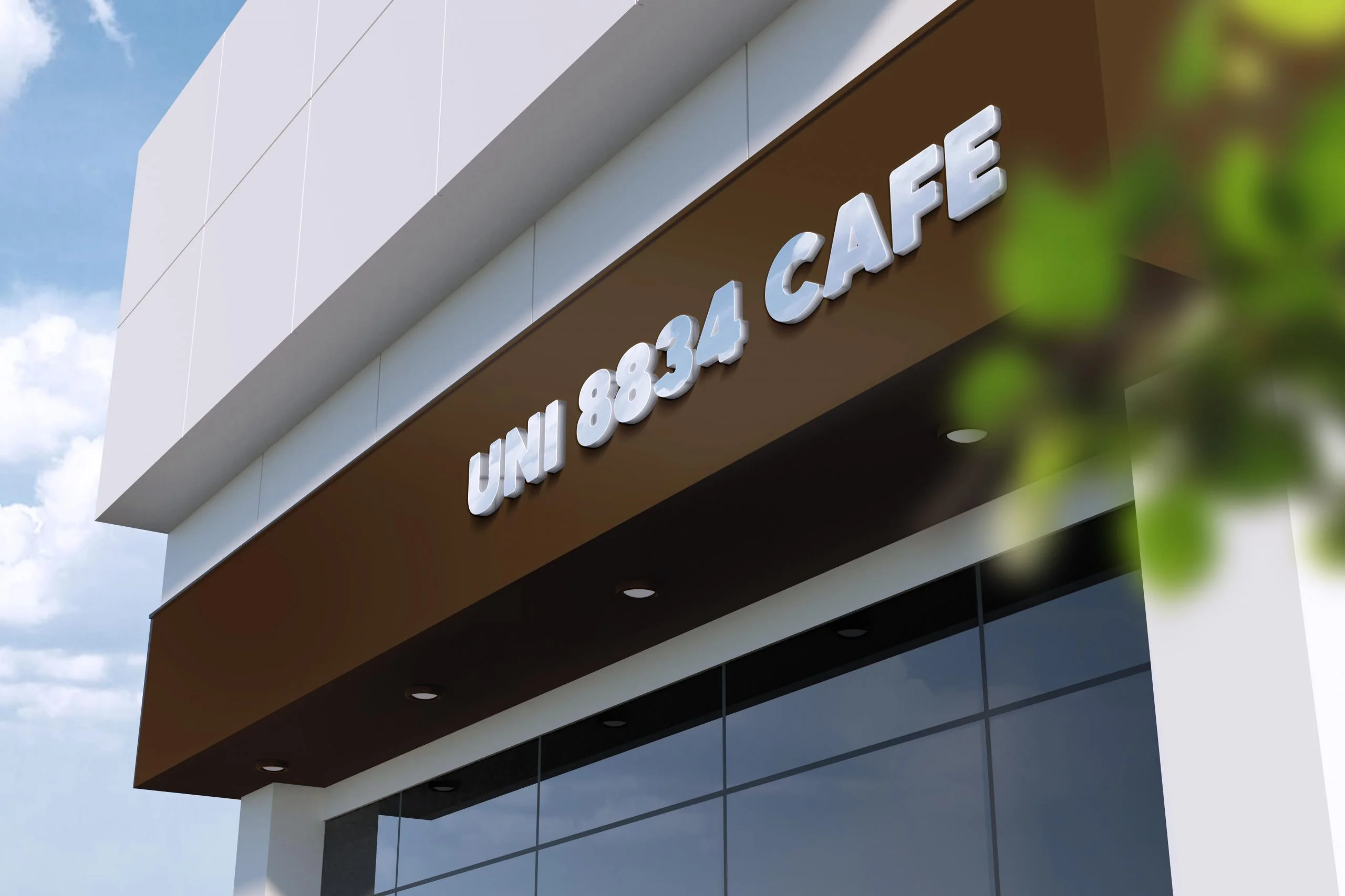 Chapa de Acm Unibond 8834 Cafe 3mm 1.22m X 5.00m